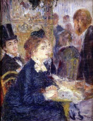 Pierre Auguste Renoir At the Cafe Sweden oil painting art